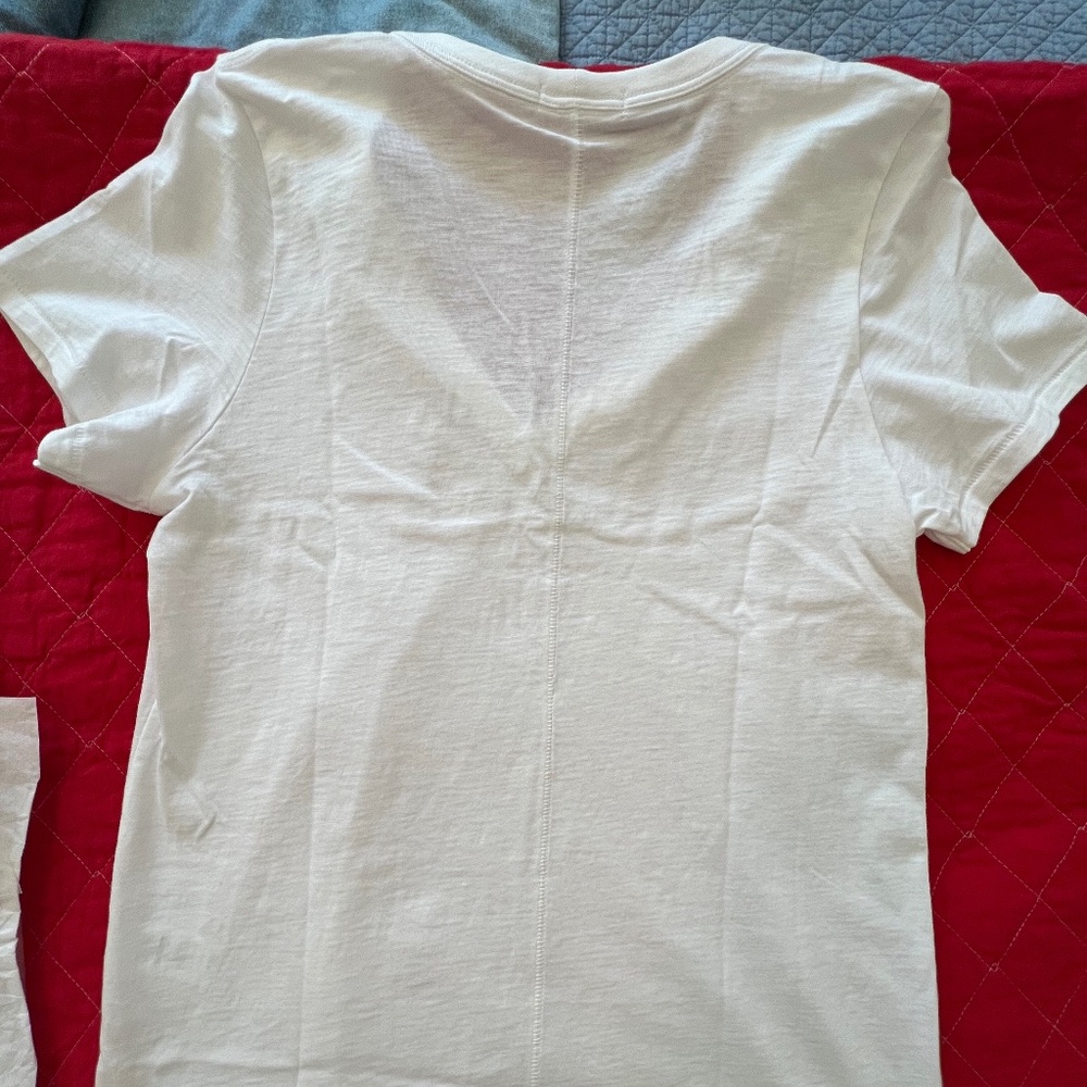 Rag & Bone Tee, The Slub Tee, White, M - NWT - Picture 3 of 8